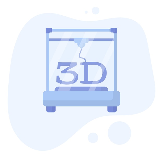 3D-printer drukte een vaas af Additieve technologieën voor hobby's ambachten