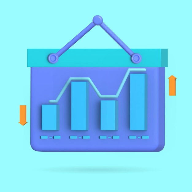 3d profit analysis chart or sell performance chart