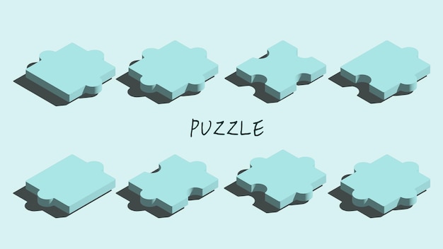 3D puzzelmateriaalpakket