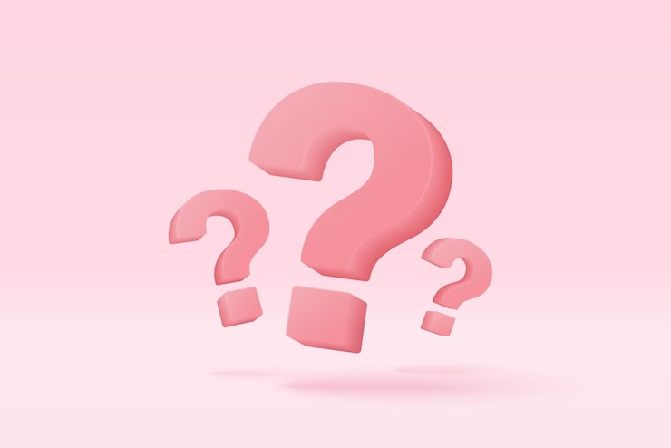 Vector 3d 問號圖標或問問題和qa 答案解決方案資訊 有一個問題問題答案圖標或卡通最小風格概念的問題 3d 象徵矢量染插圖