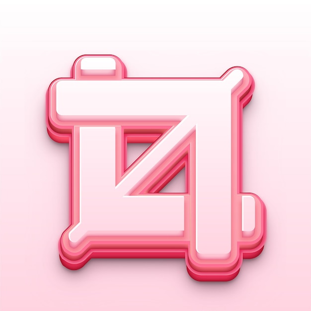 3d real estate tool icon for property and housing themes