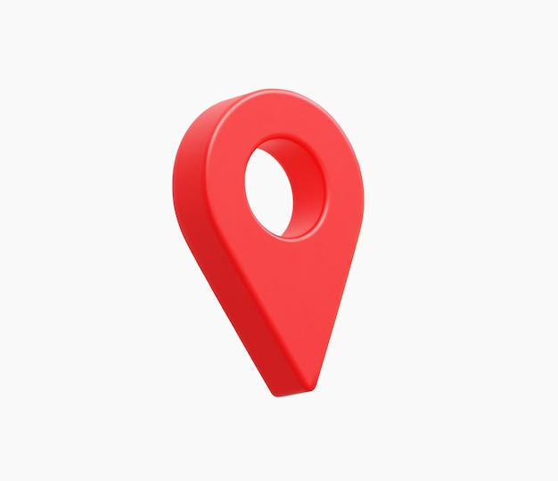 3D Realistic Location map pin gps pointer markers vector illustration.