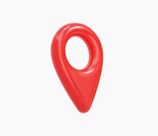 3D Realistic Location map pin gps pointer markers vector illustration.