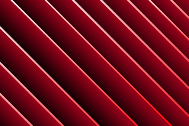 Vector 3d red stripe background