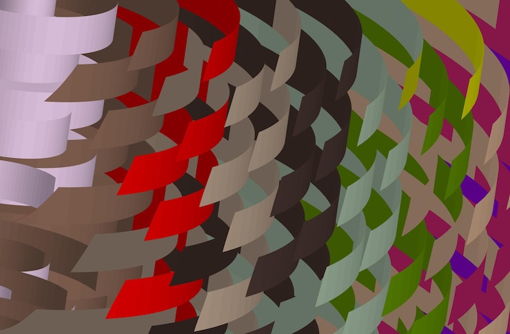 Vector 3d render abstract surface chaos mesh background rendered background