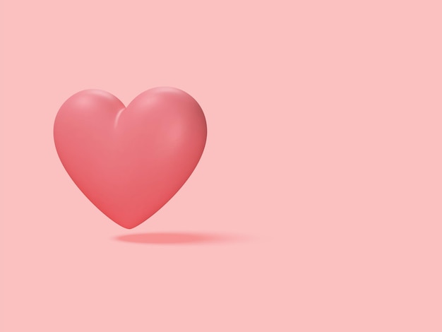 Cuore di rendering 3d