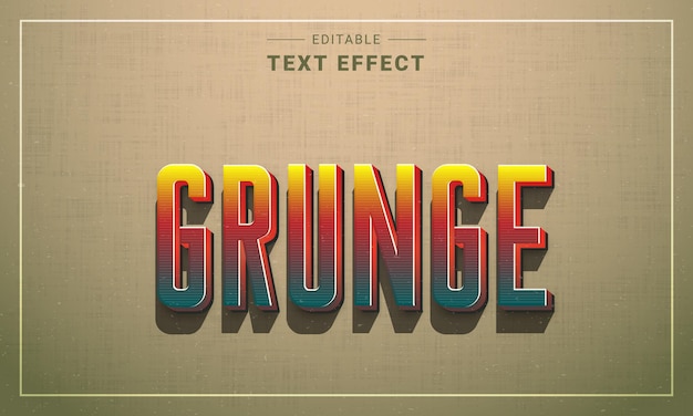 3d retro vintage typography generator