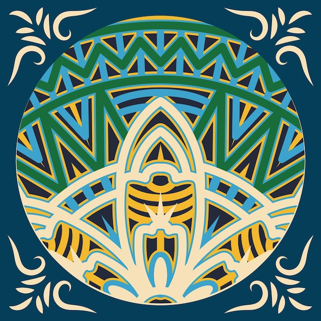 3D schaduwdoos mandala