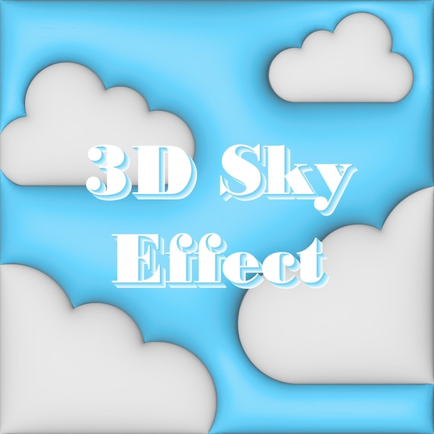 Vector 3d sky