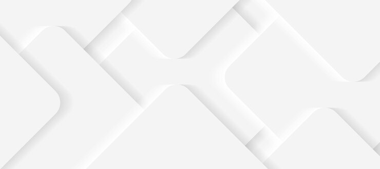 Вектор 3d квадратная форма белый абстрактный минималистский фон