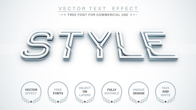 3D-stijl teksteffect lettertypestijl bewerken