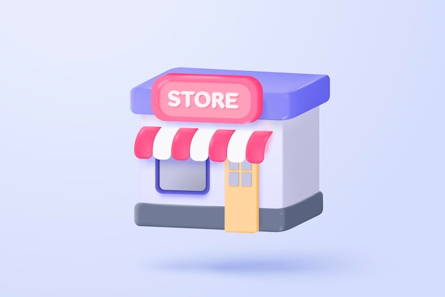 オンラインショッピングとデジタルマーケティングのコンセプト - クーポンプロモーションで商品を販売する - 顧客の割引ショッピング - 3D販売 - ビジュアルベクトルアイコンイラストレーション