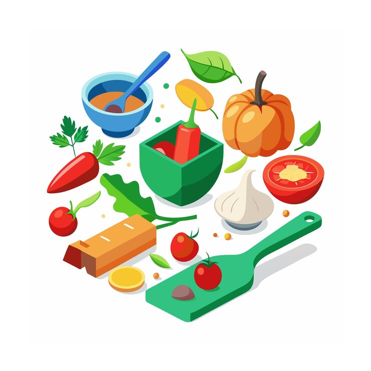 Vector 3d style vector illustration