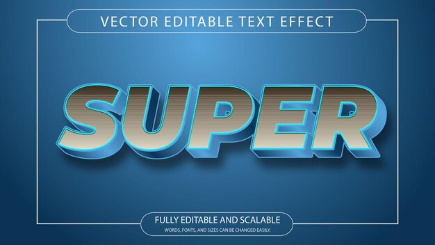 3d super stylish font and text effect design