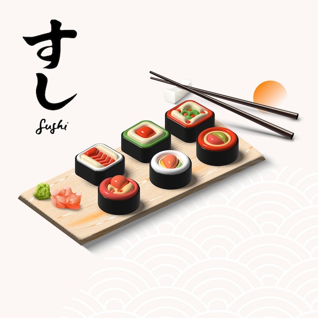 3D Sushi