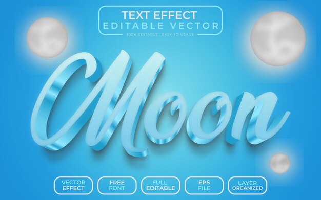 3d Text Effect EPS Vector File