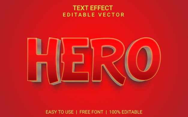 3d Text Effect EPS Vector File