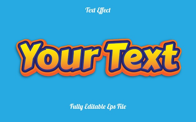 3d text effect your text