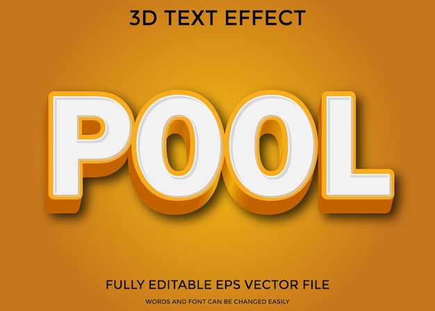 3d text style effect