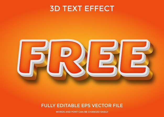 3d text style effect