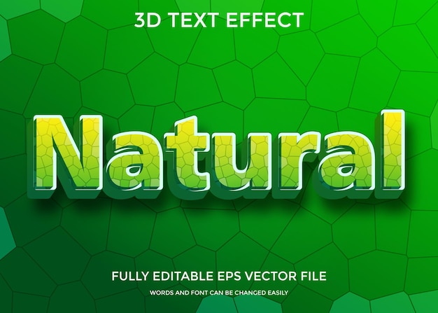 3d text style effect