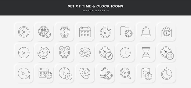 3d tijd- en klokpictogram voor datum, tijd, tijdperk, duur, periode, spanwijdte, uur, minuut, horloge, tijdwaarnemer