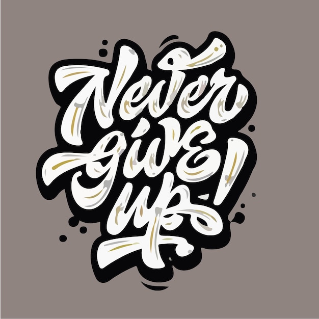 Vector 3d typografie tshirt ontwerp