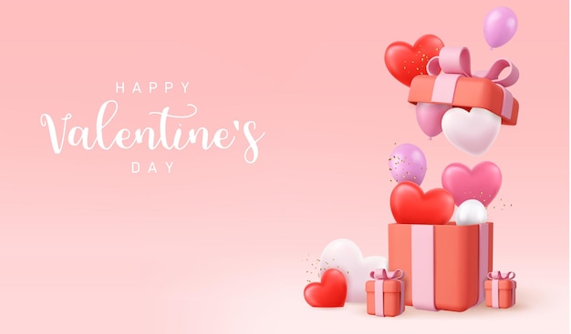 3d Valentine s day design