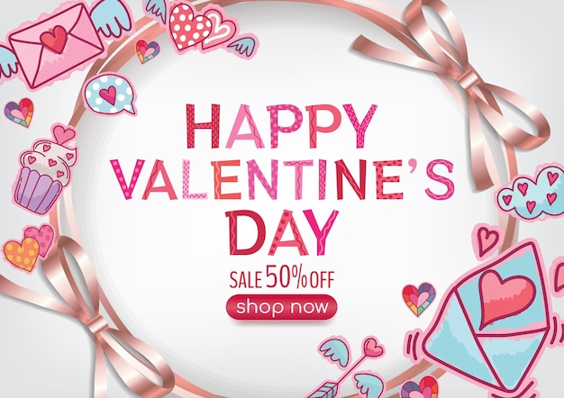 3d valentines day landing page