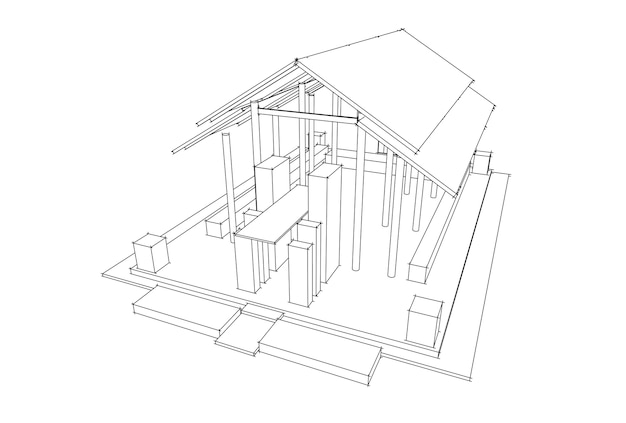 3d-vector architectuur