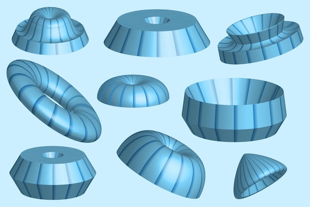 Вектор 3d векторные объекты