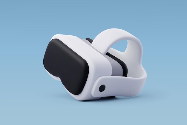 3d Vector Virtuele realiteitsbril Metaverse technologie toekomst 3d Game concept