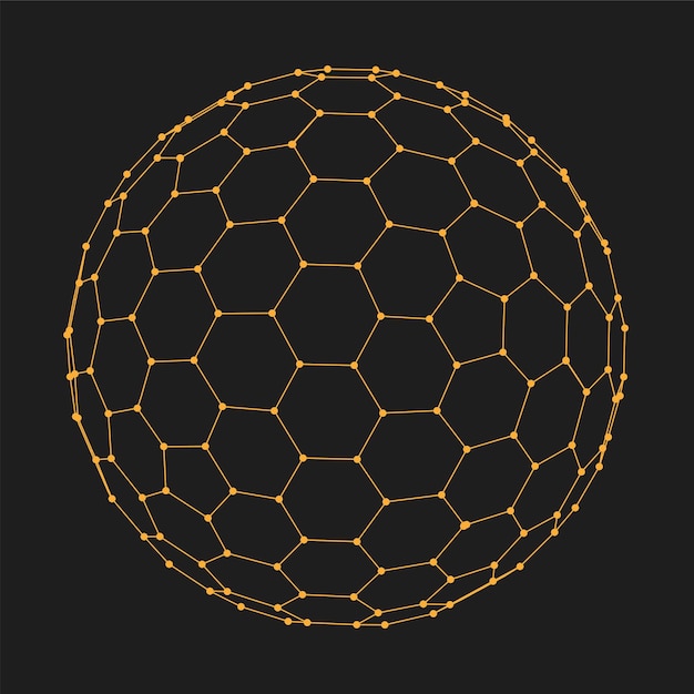 3D-vorm geometrische patroon Vector