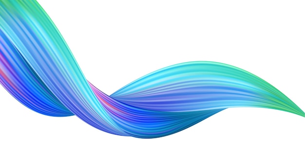 3d Wave Liquid shape color background