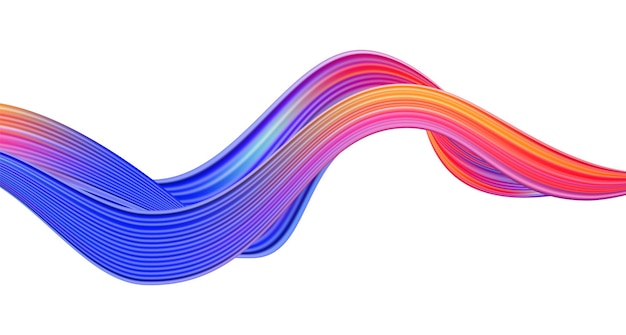3d Wave Liquid shape color background