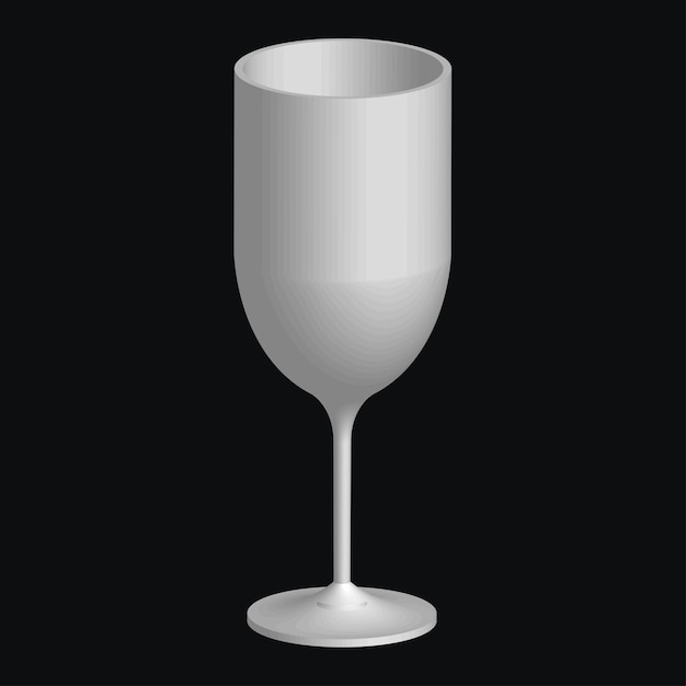 3d wijnglas