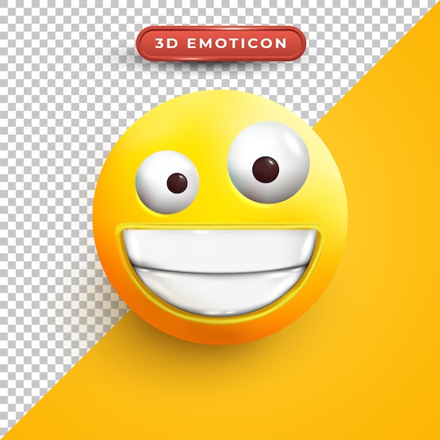 3d zany face emoji