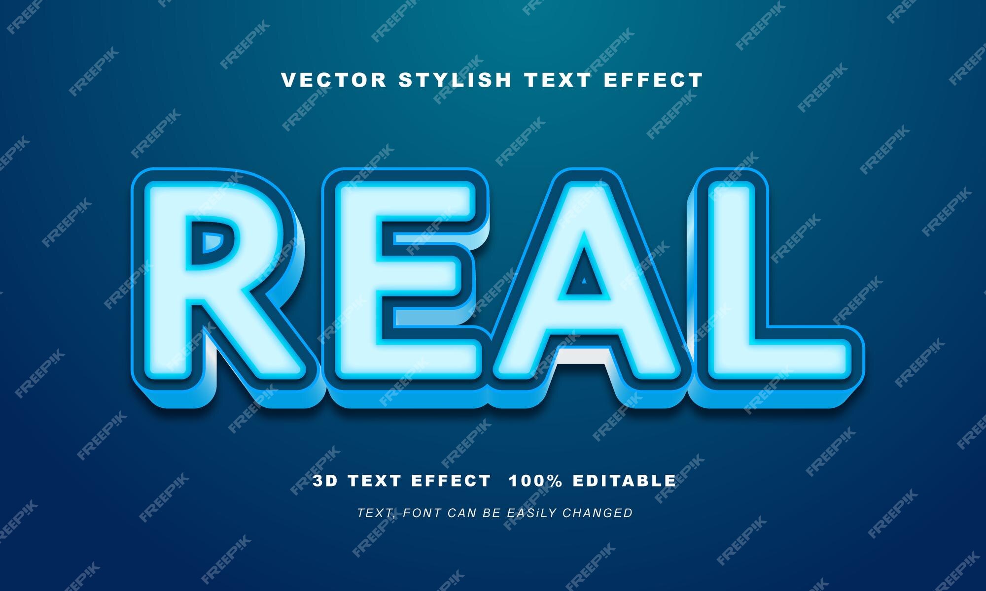 Premium Vector  3d3d stylish text vectoe