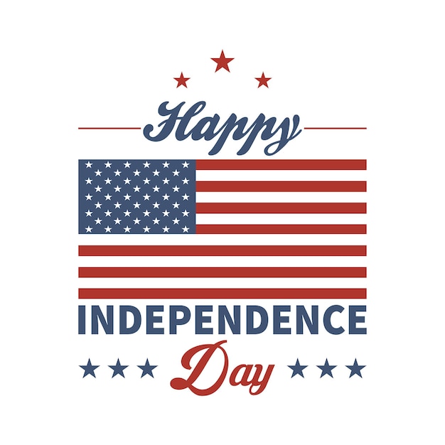 4 juli Amerikaanse onafhankelijkheidsdag vector tshirt ontwerp