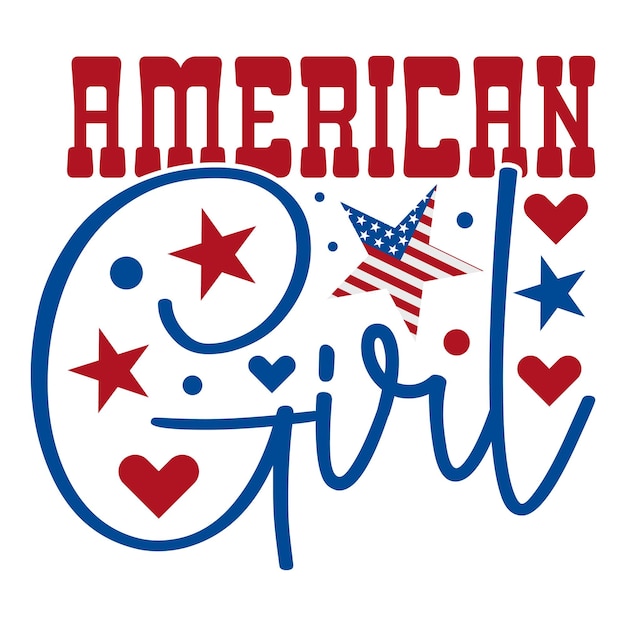 4 juli en Amerikaans retro en SVG-ontwerp en 4 juli en Amerikaans retro en SVG-sticker des