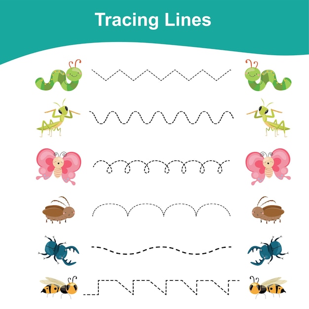 40 Tracing Lines