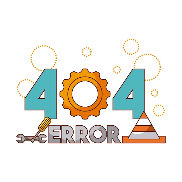 404 error background