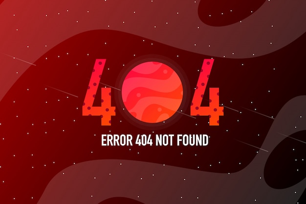 404 errore non trovato pagina