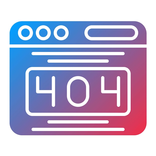 404 오류 아이콘 터 이미지는 인터넷 마케팅에 사용할 수 있습니다.