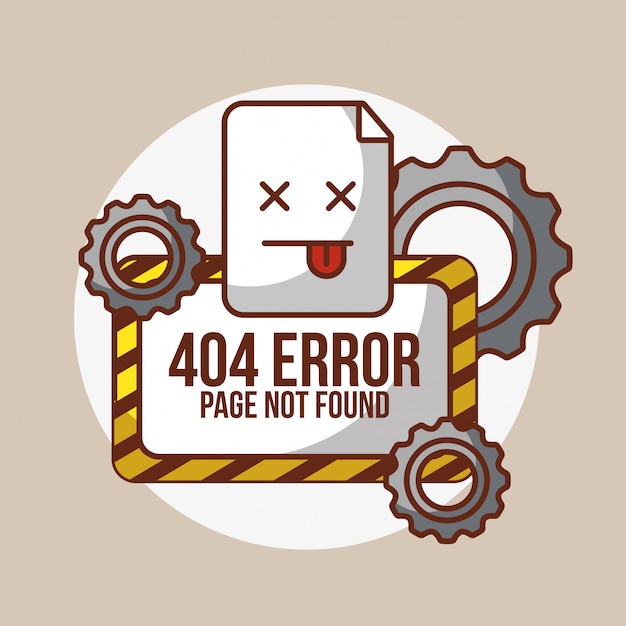 404 error page not found