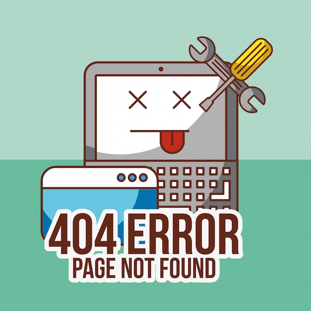 404 pagina di errore non trovata