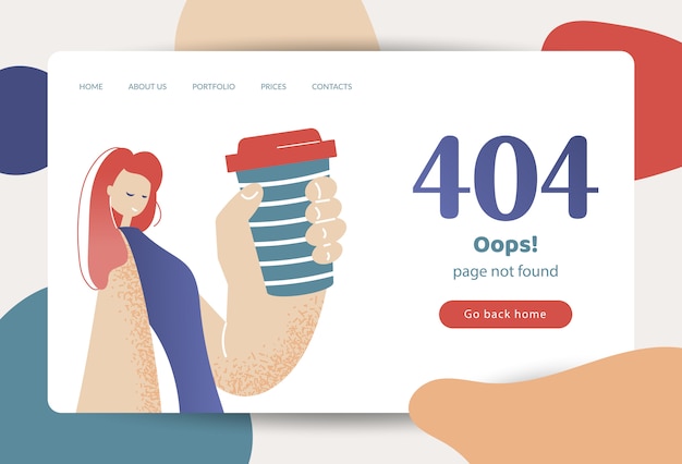 404 error page template