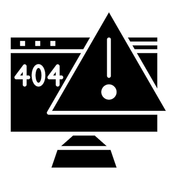 ベクトル 404 エラーベクトルイラスト