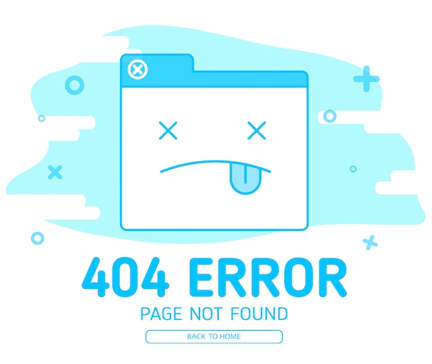 404  error with icon tab wedsite error