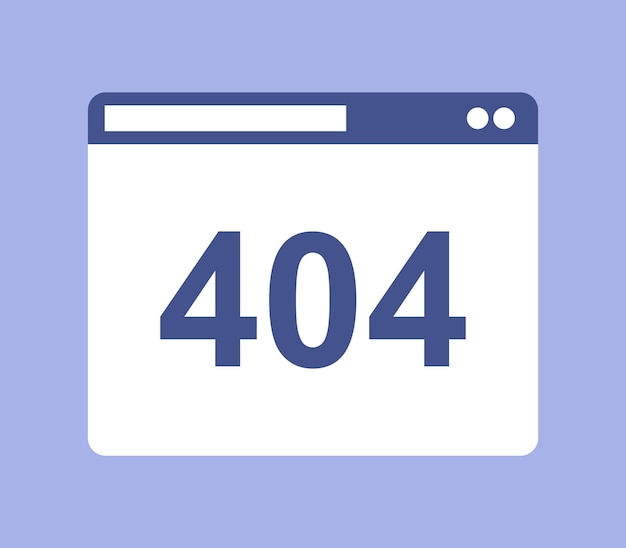 404 geïllustreerd